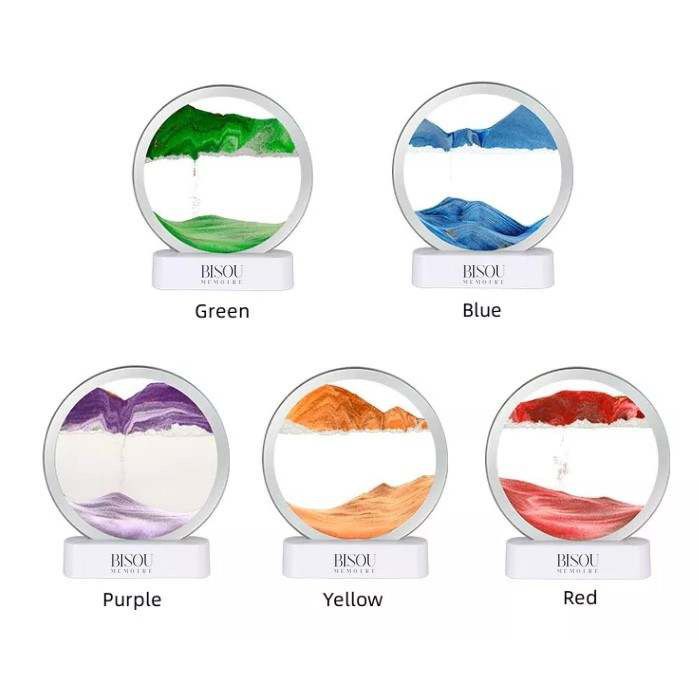 Sand Painting - Night Lamp with Lights