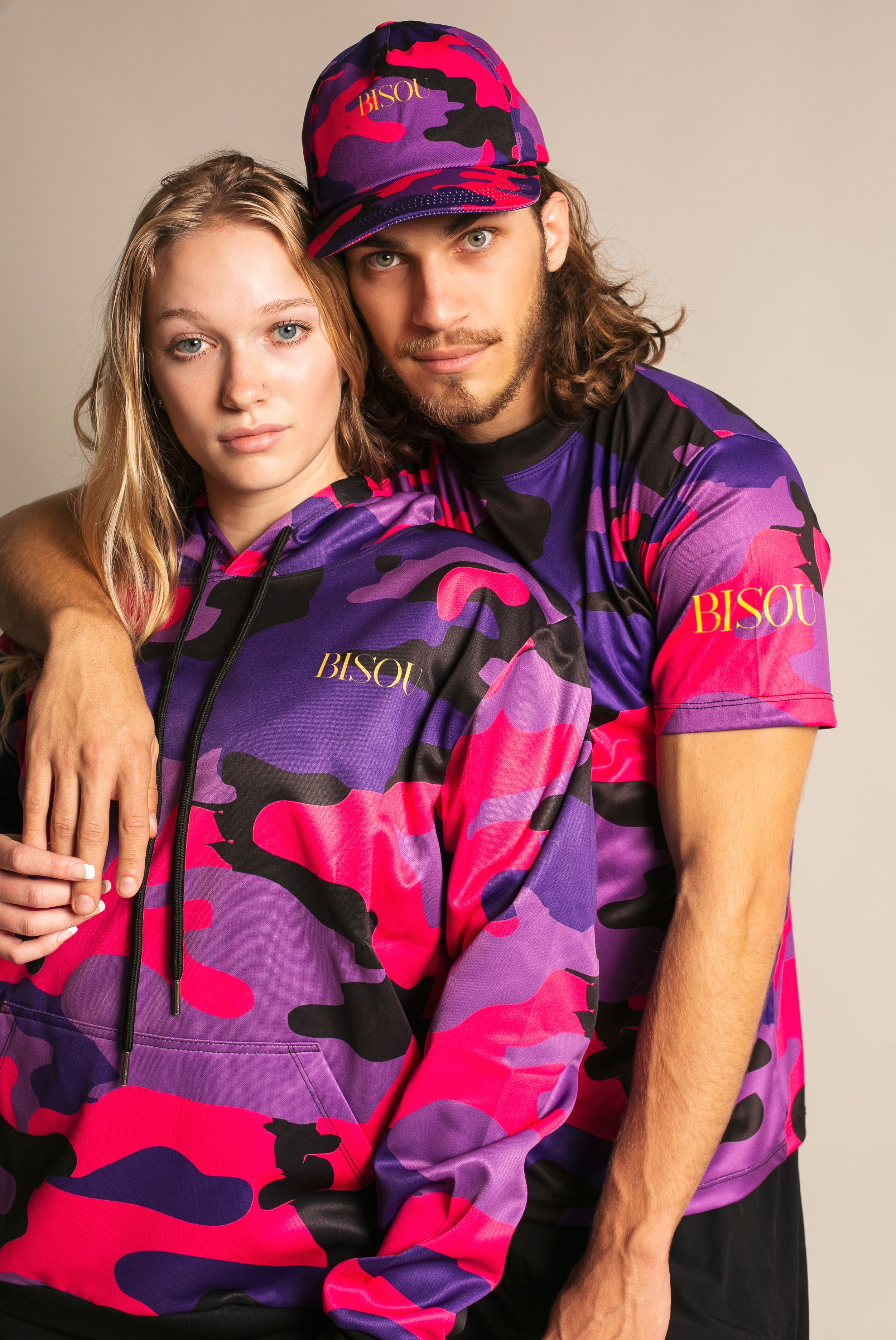 Bisou Morada Sudadera