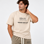 Never Give Up Premium Graphic Tee