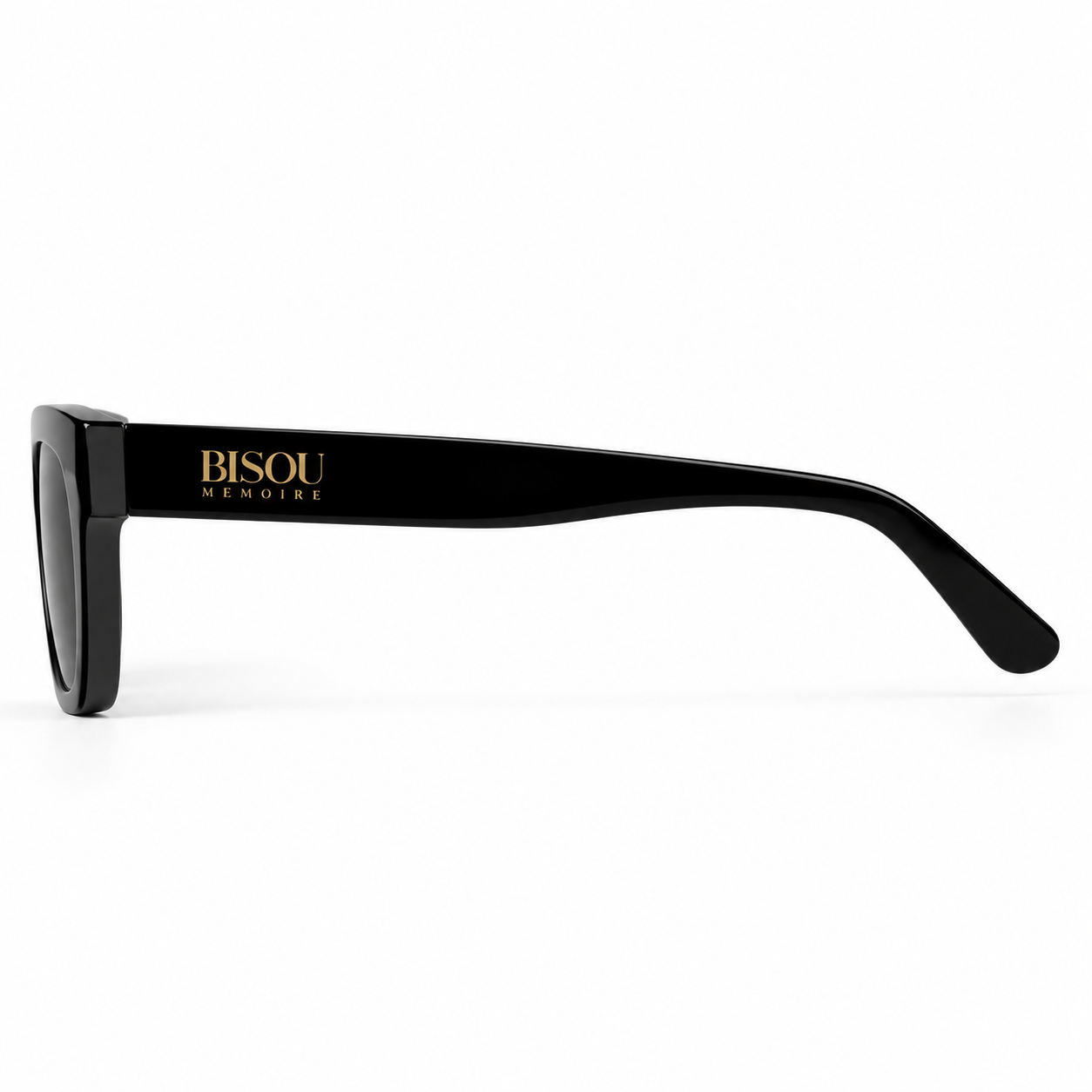 Signature Black Rectangle Sunglasses