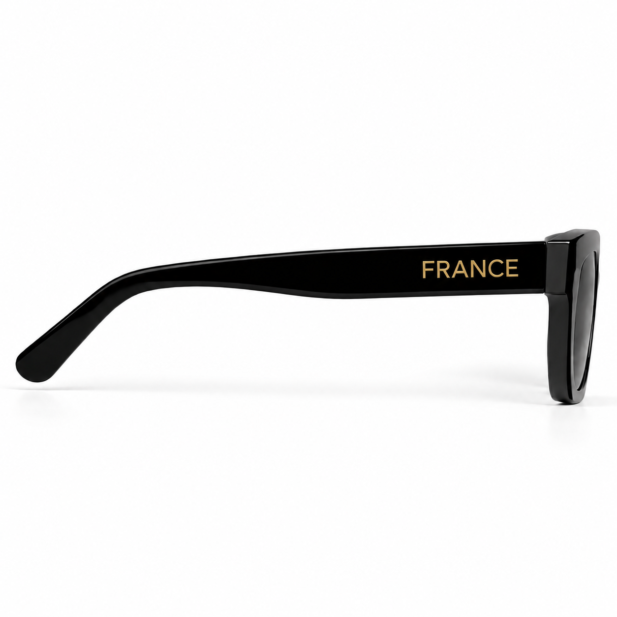 Signature Black Rectangle Sunglasses