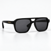 Aviator Edge Black Sunglasses