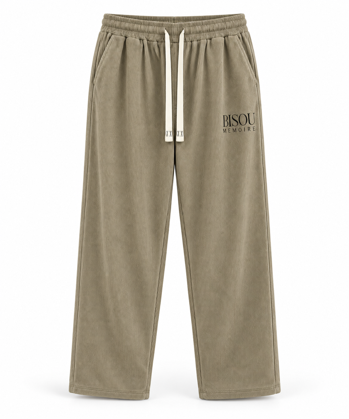 Relaxed Fit Wide-Leg Sweatpants